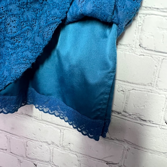 |•ANTHRPOLOGIE•| Moulinette Soeurs Lapis Laced Pencil Skirt - Picture 8 of 12